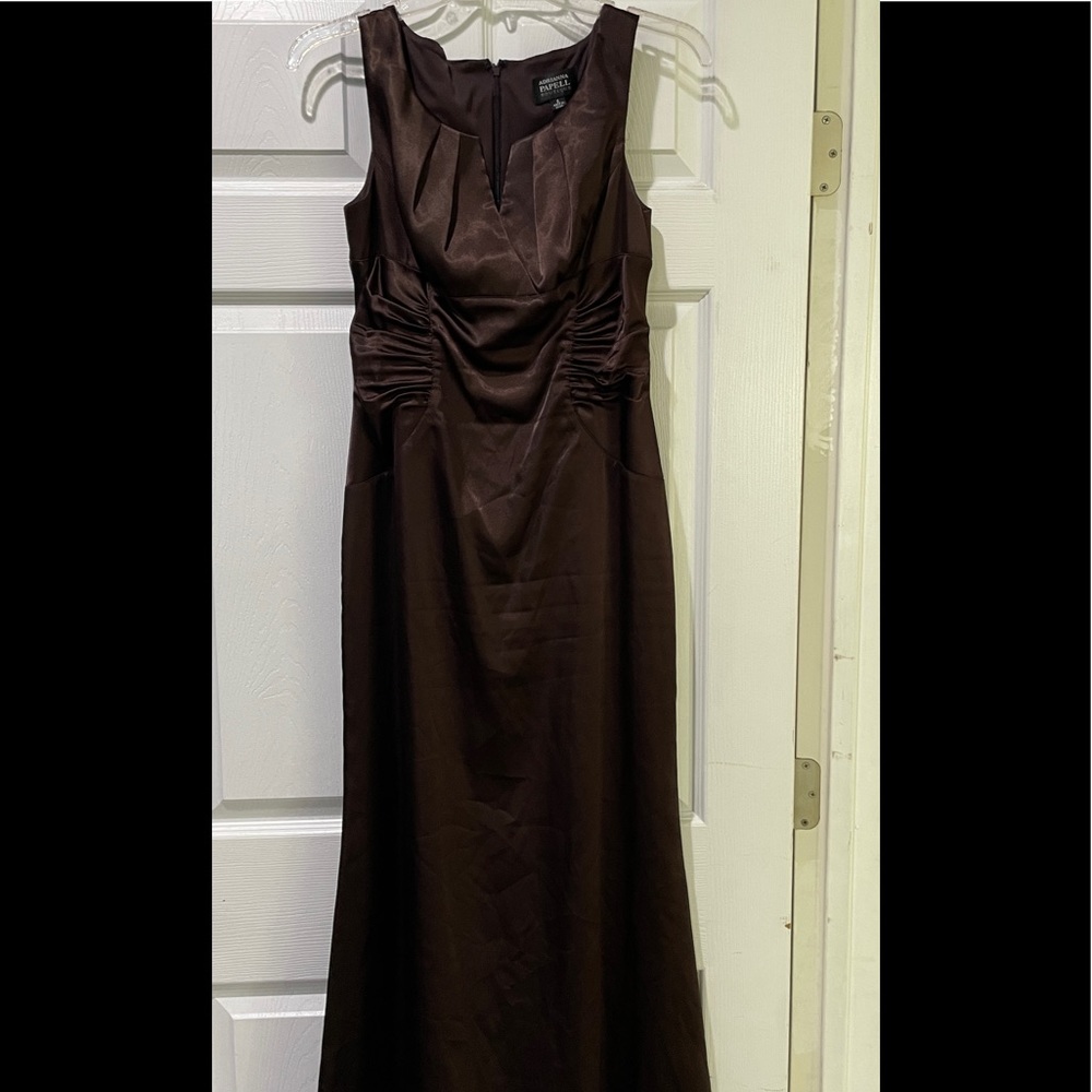 Women’s formal brown dress